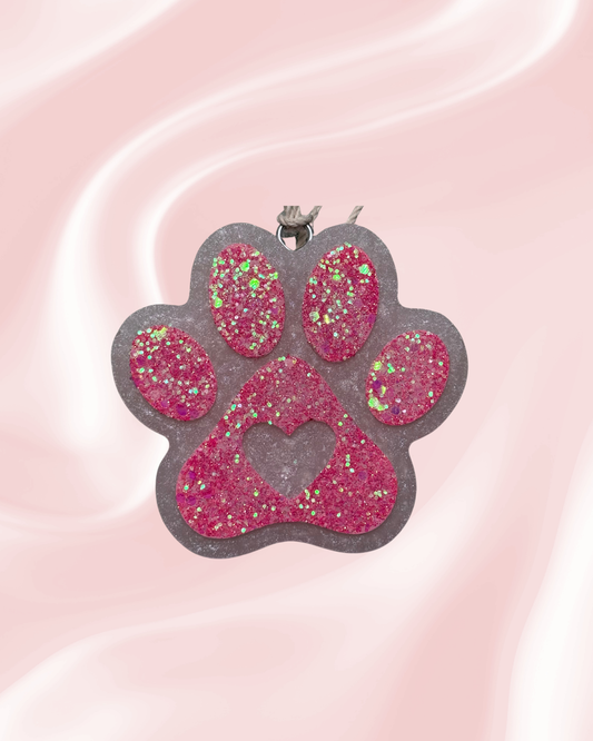 Pink Paw Print